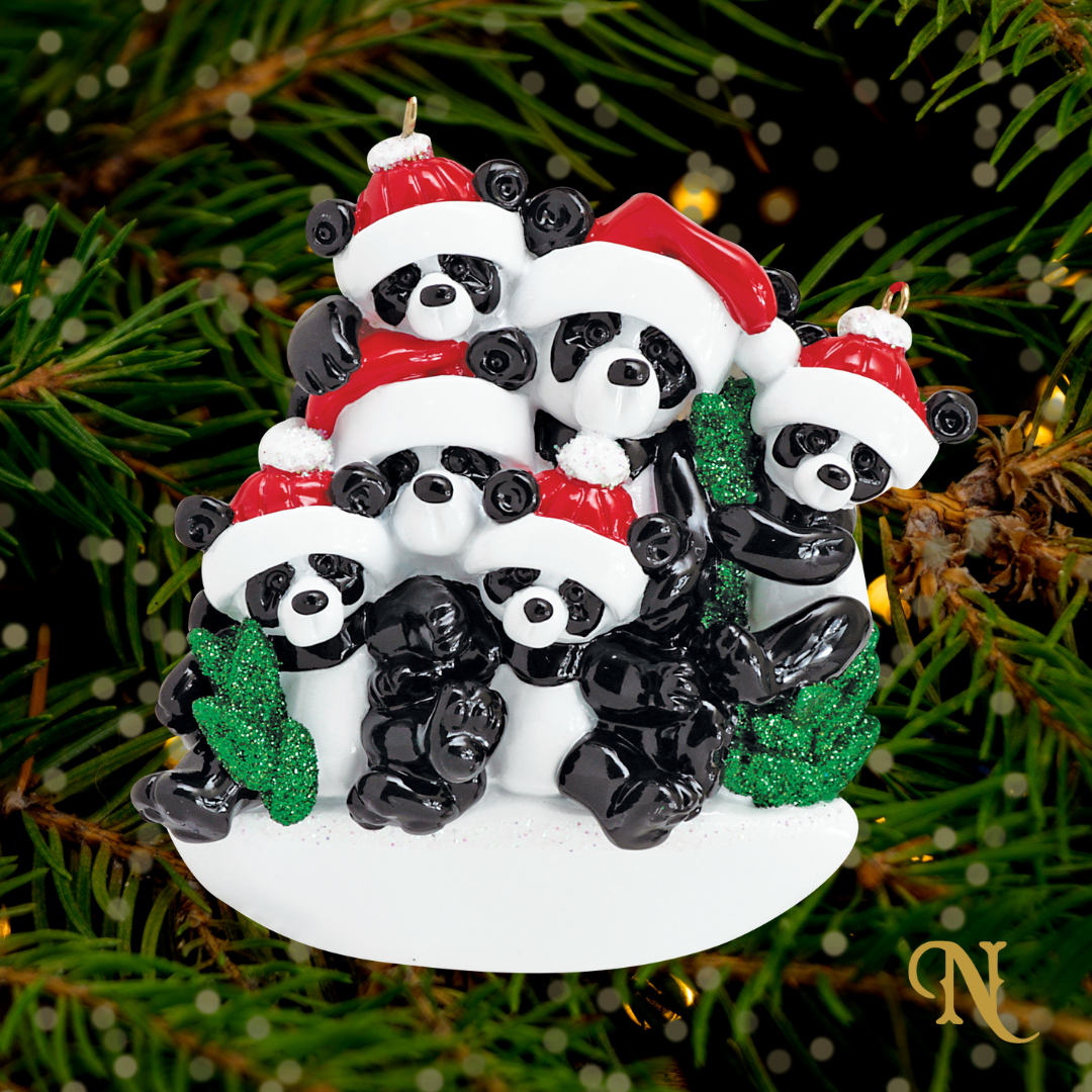 Panda Family Six