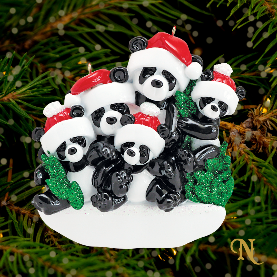 Panda Family Five