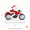 Santa on a Motorbike