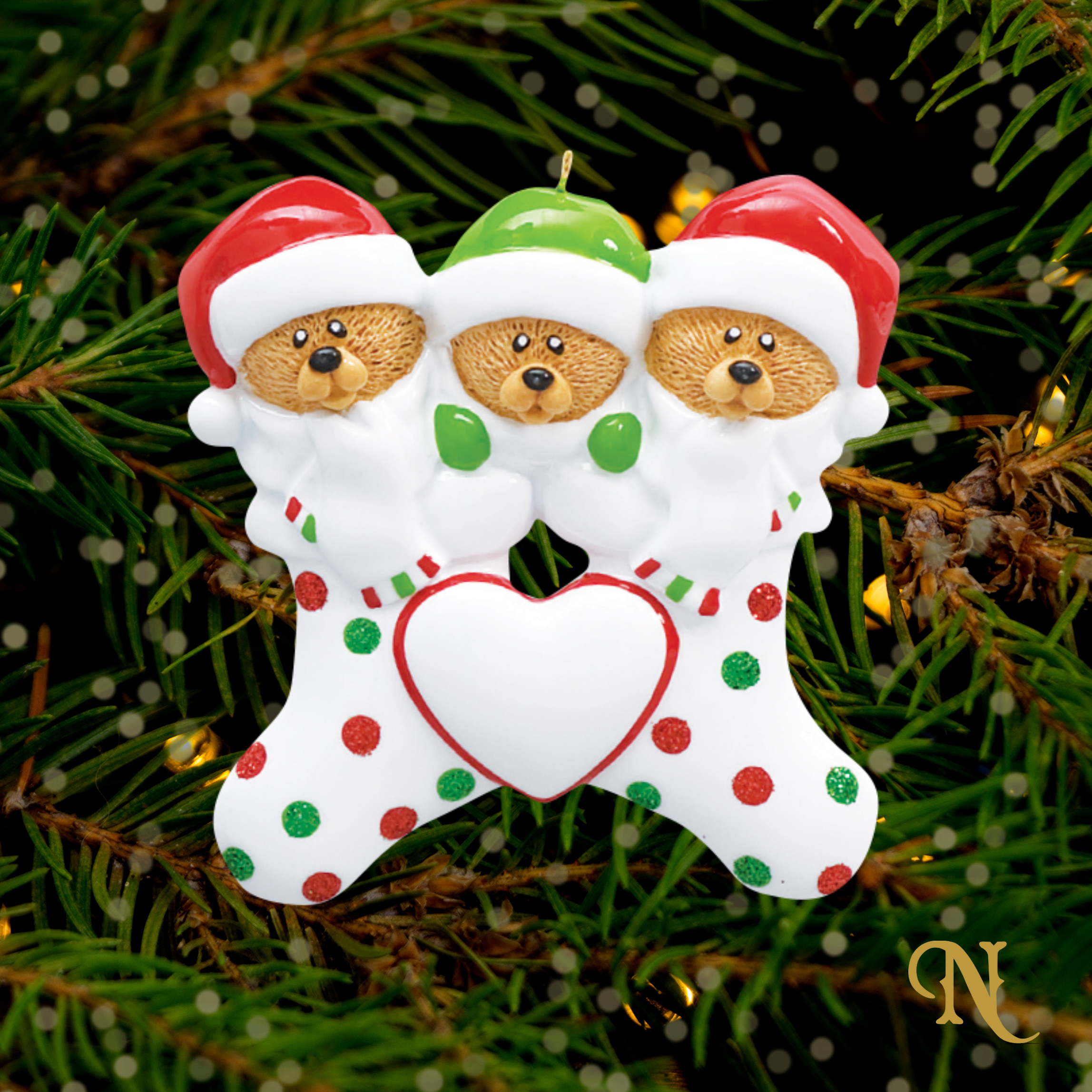 Teddy Bear Stocking Three