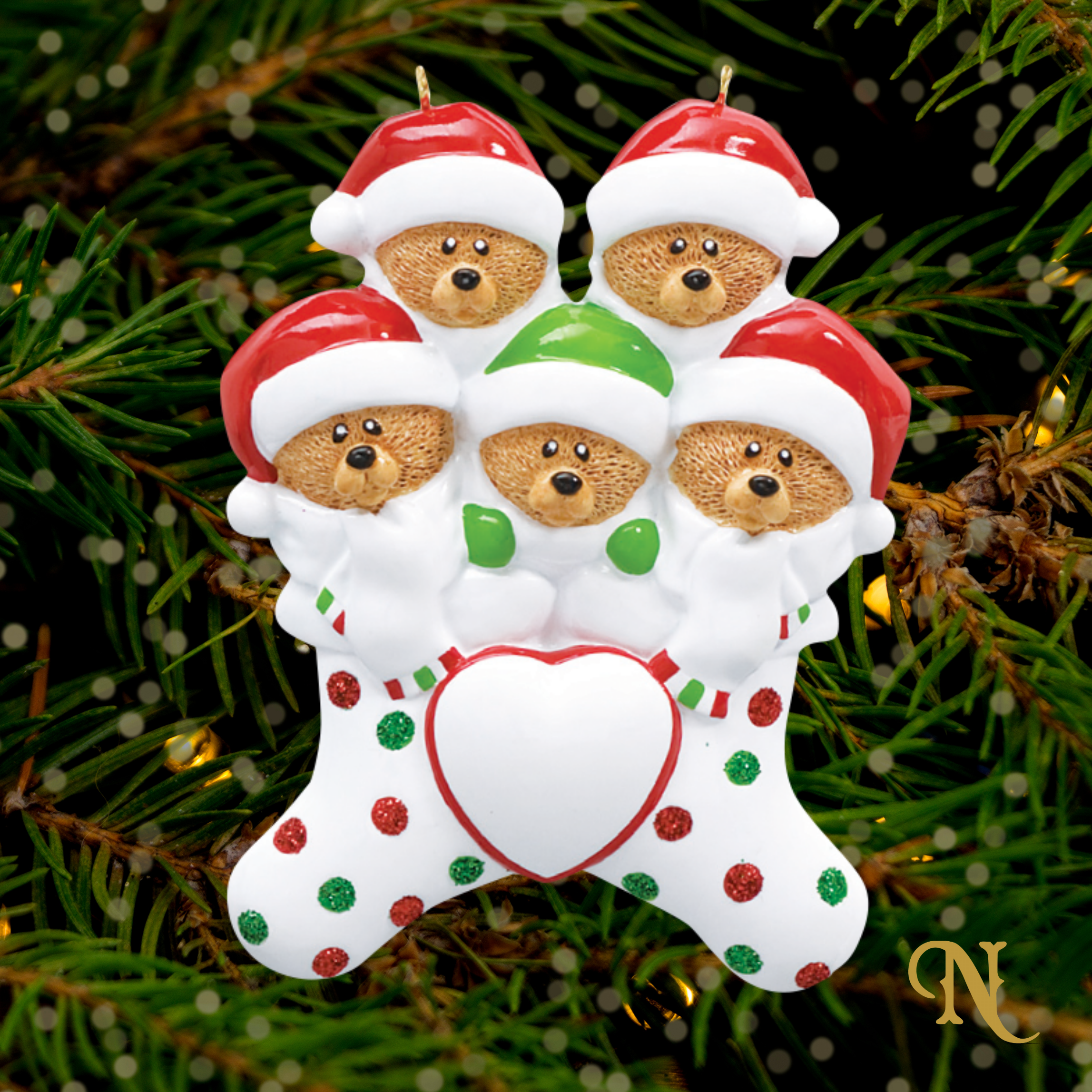 Teddy Bear Stocking Five
