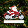 Santa on a Motorbike