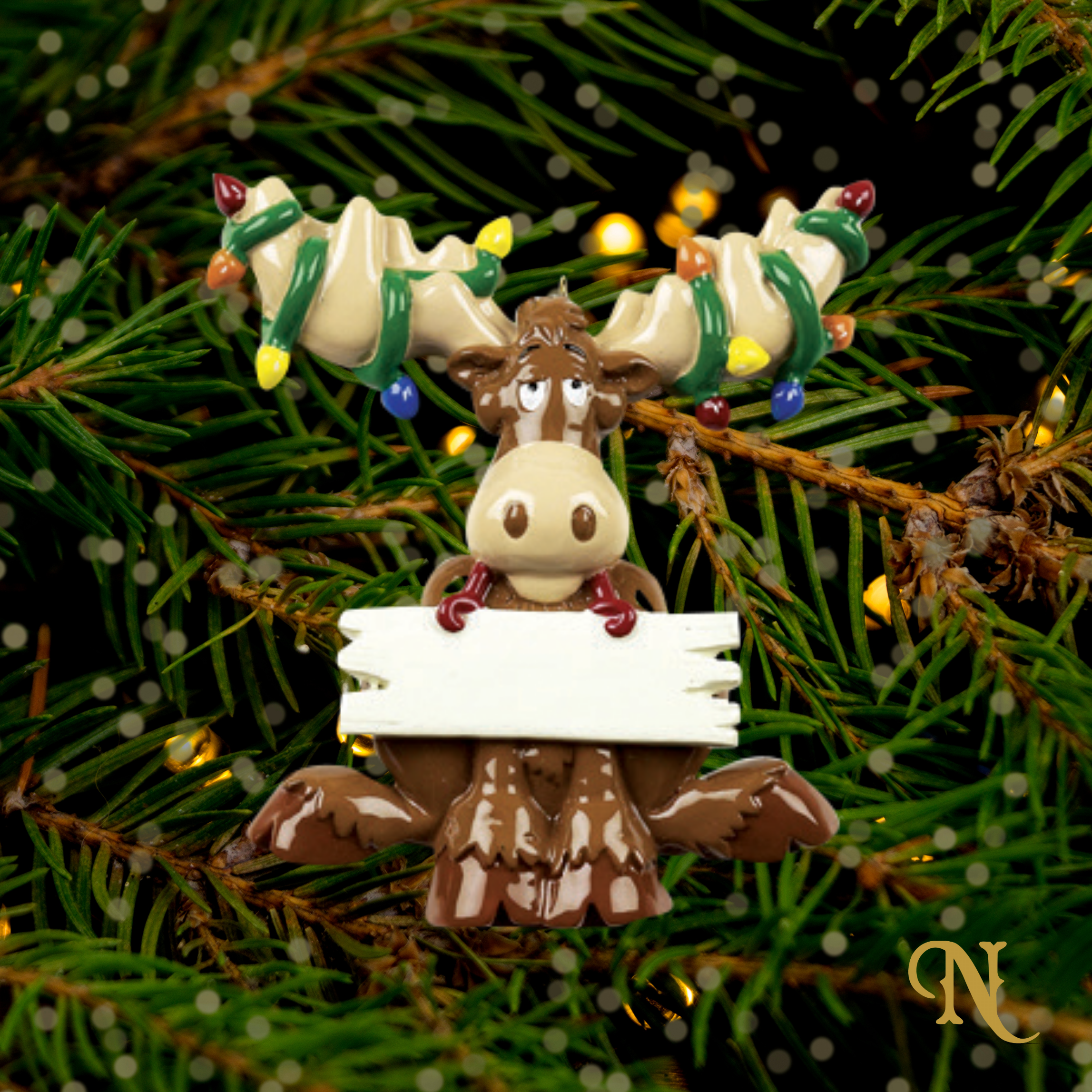 Christmas Moose