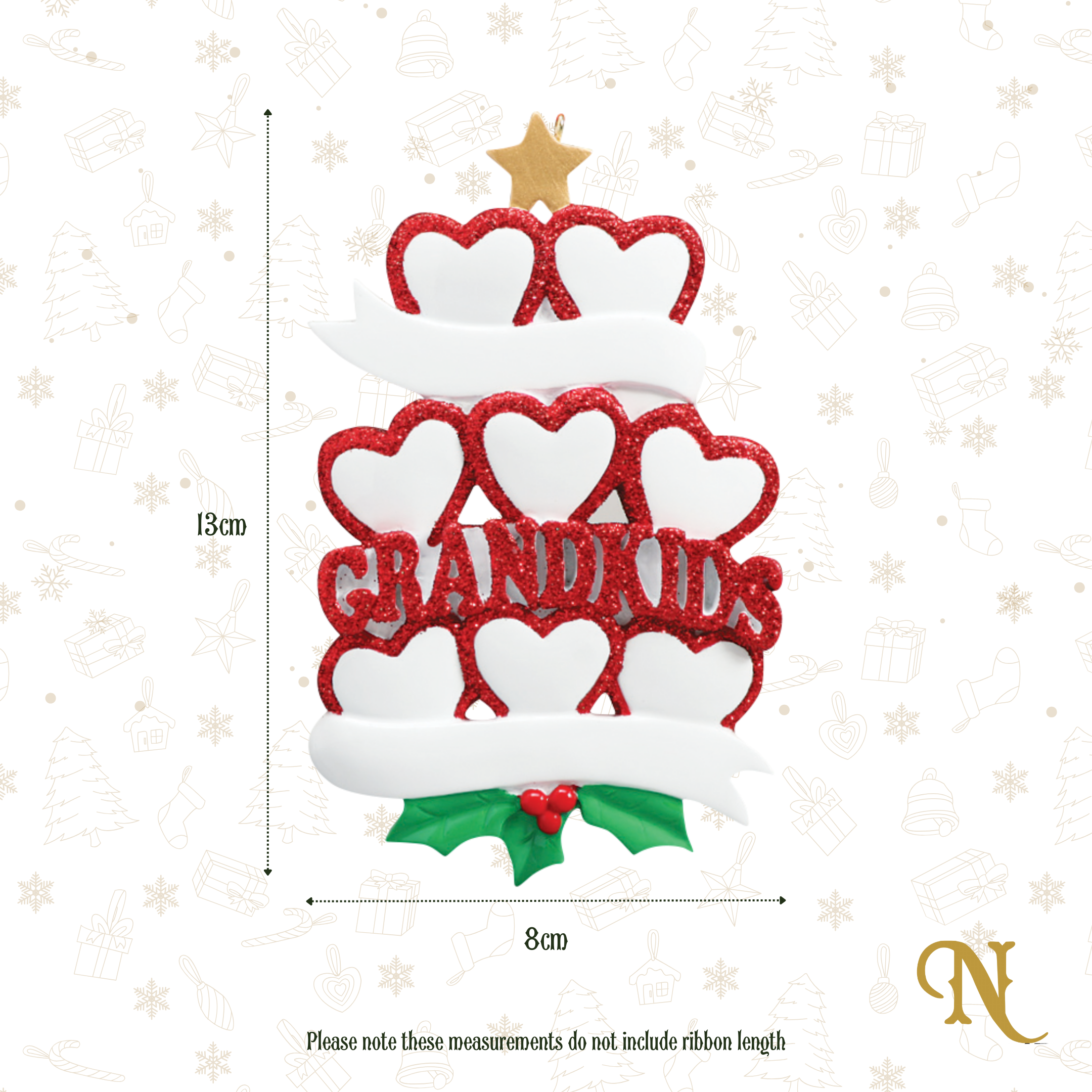 Grandkids Eight Hearts