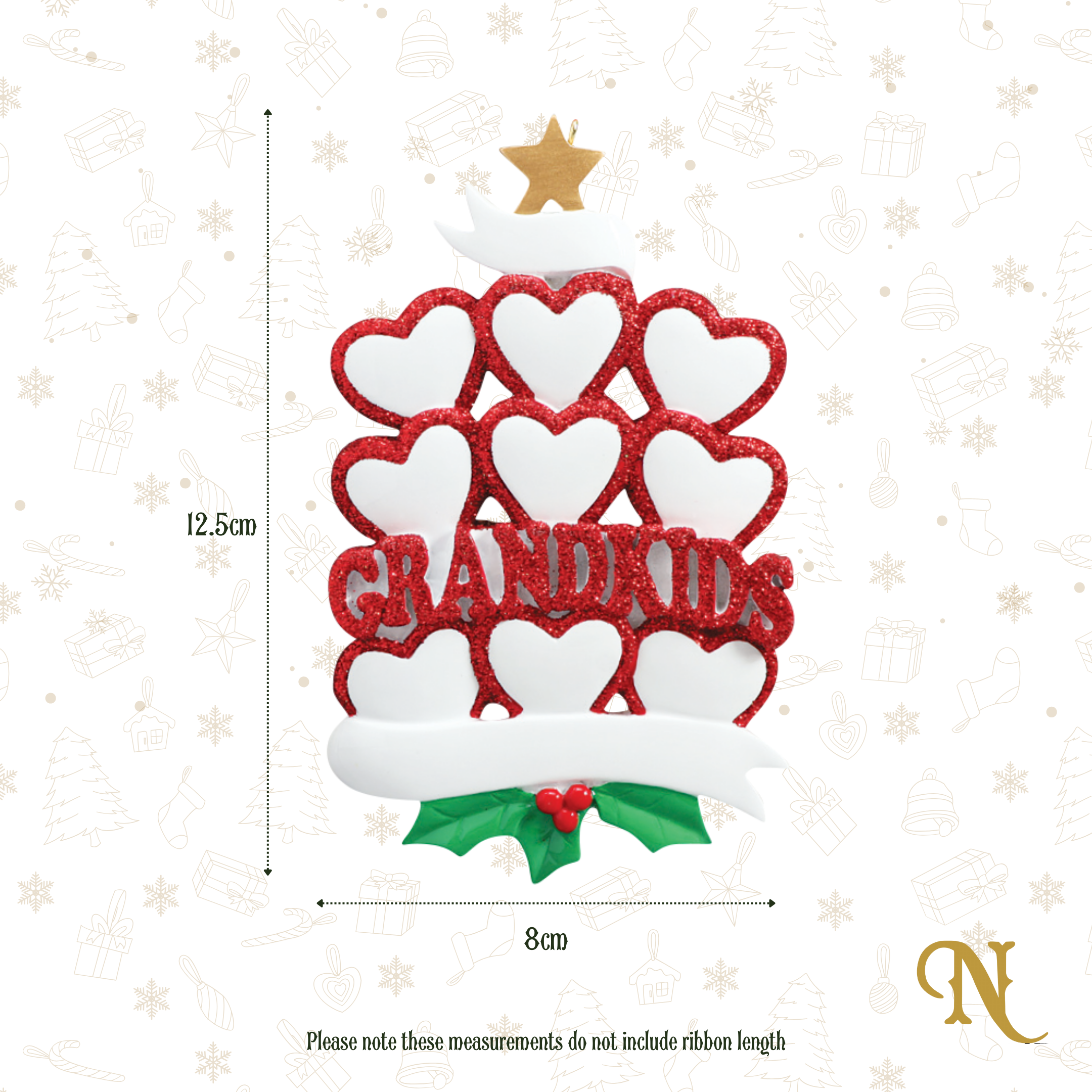 Grandkids Nine Hearts