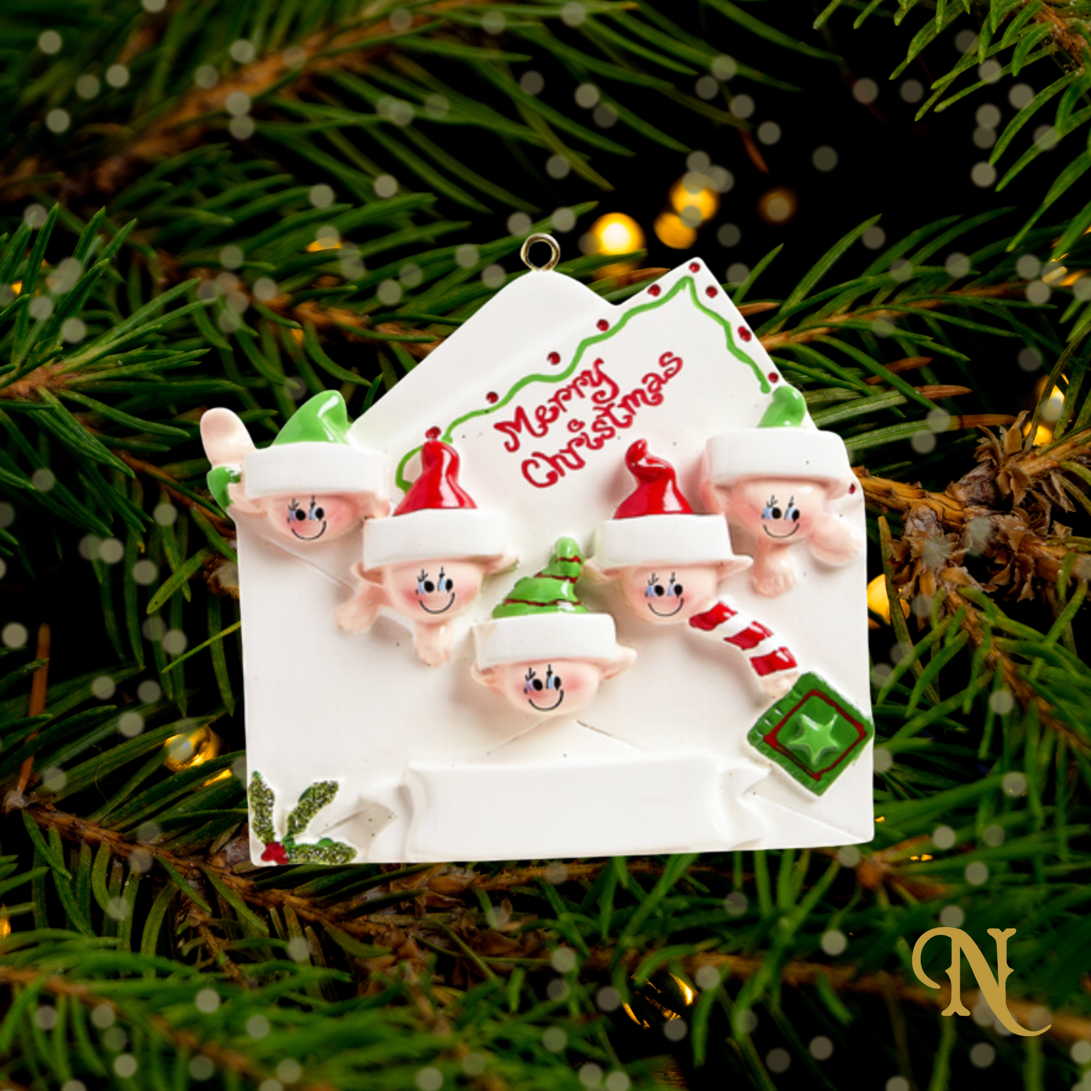 Christmas Letter Family of 5