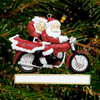 Santa & Mrs. Claus on a Motorbike