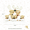 Reindeer Family Of Six