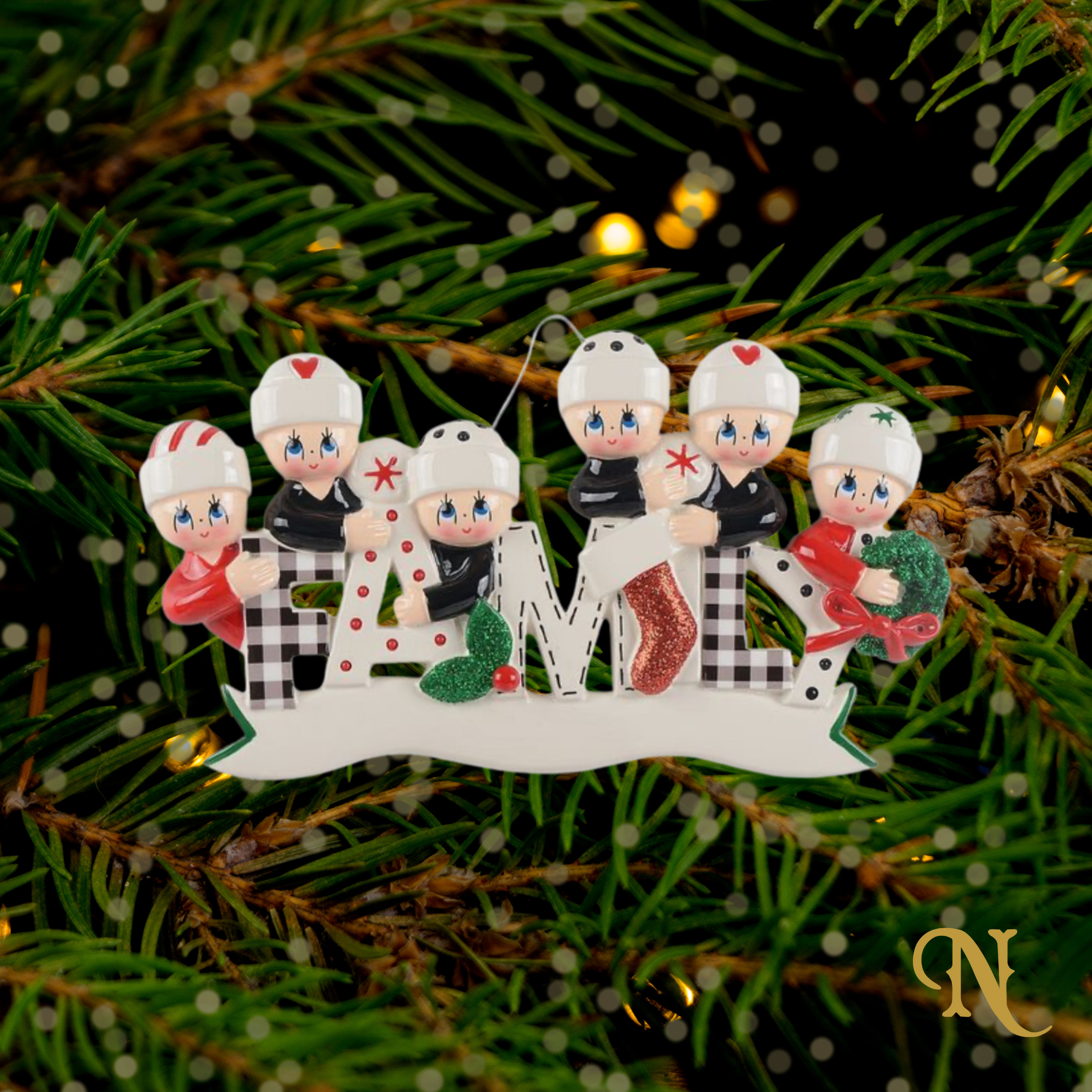 Pyjama Family Of 6