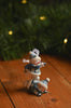 Blue Santa & Snowmen Set