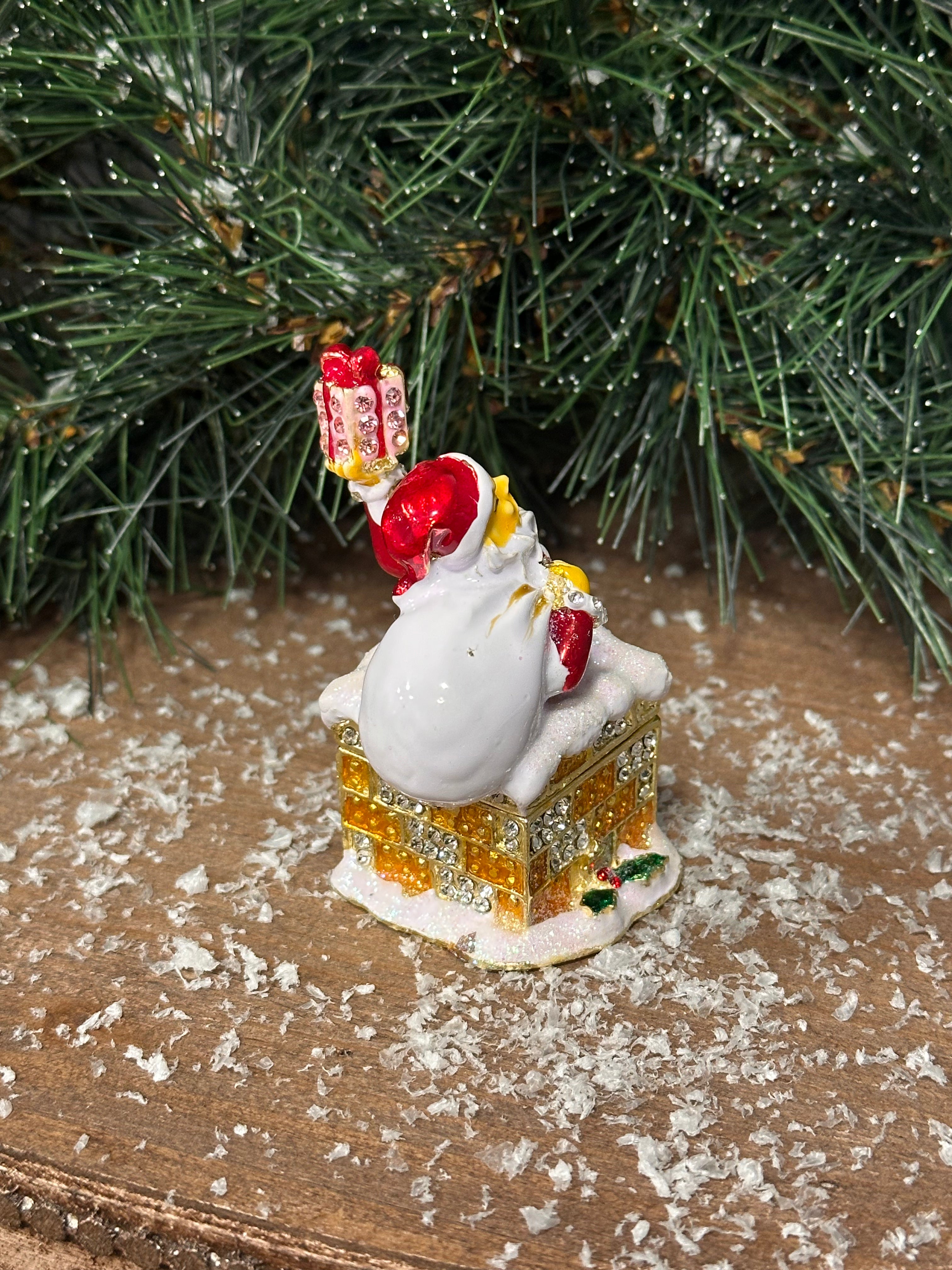 Santa in Chimney