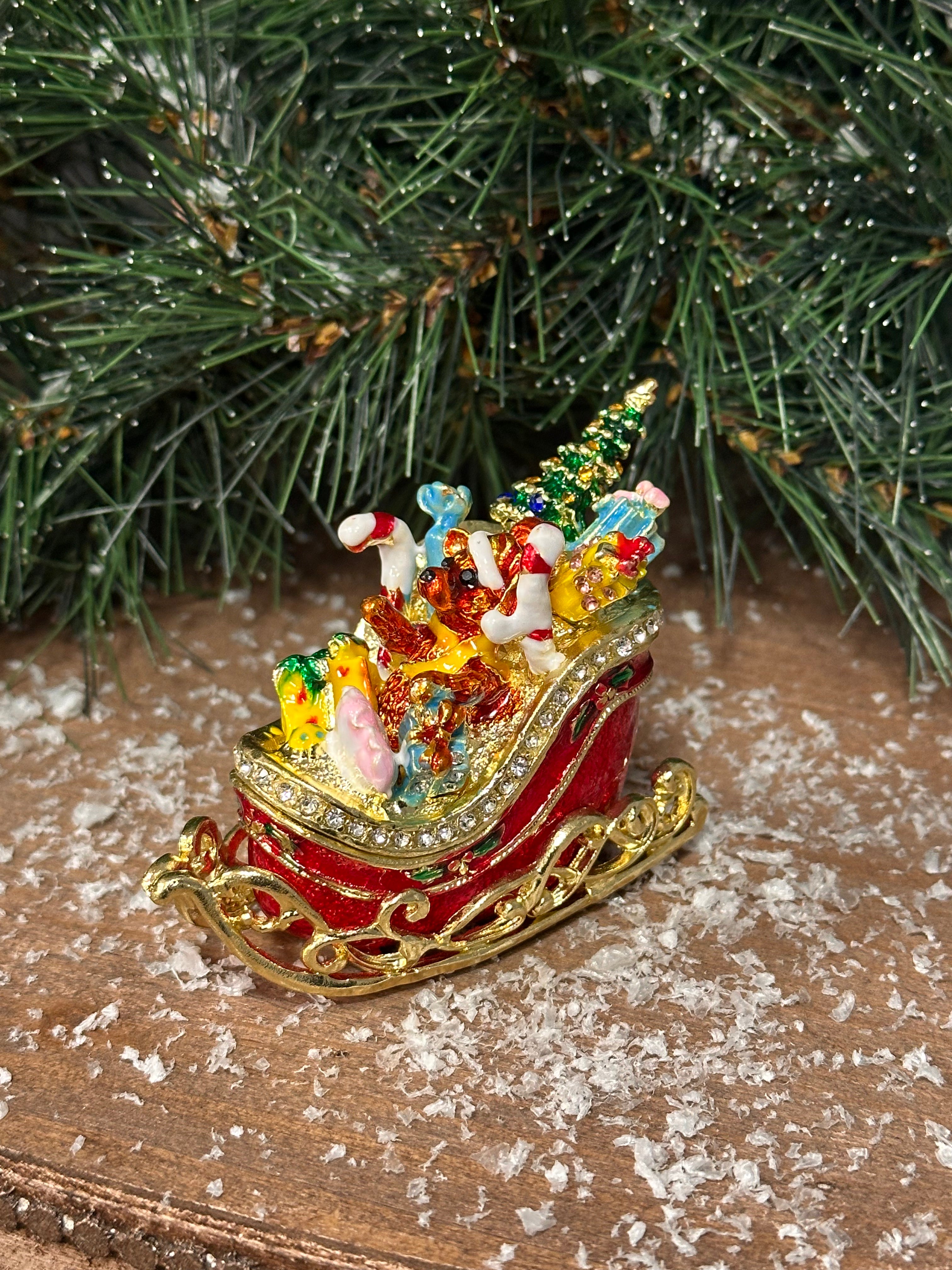 Bear in Sleigh