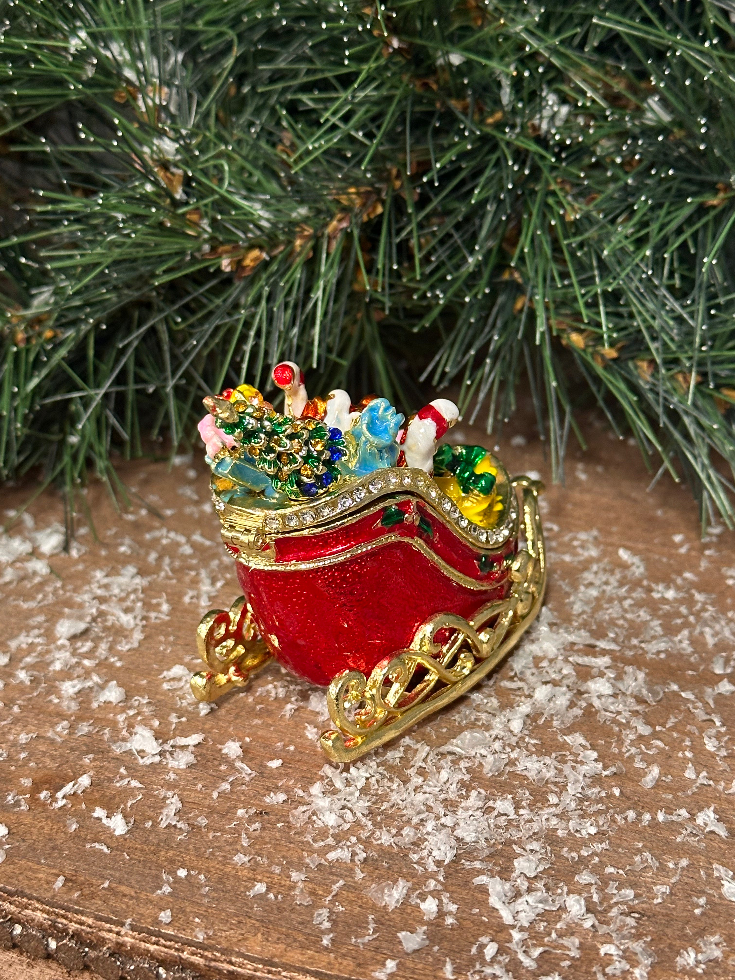 Bear in Sleigh