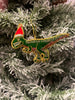 Hand Embroidered Dinosaur