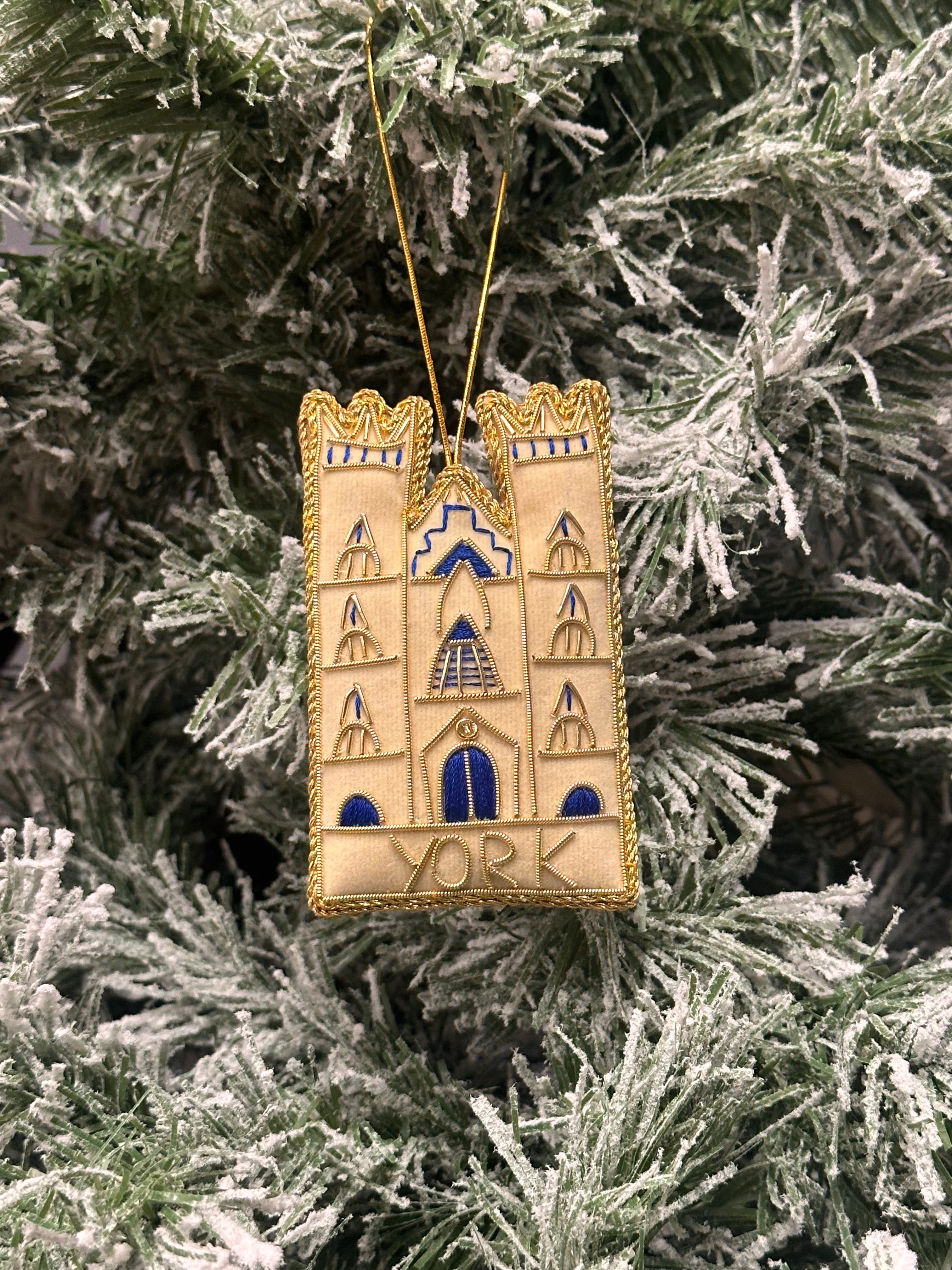 Hand Embroidered York Minster