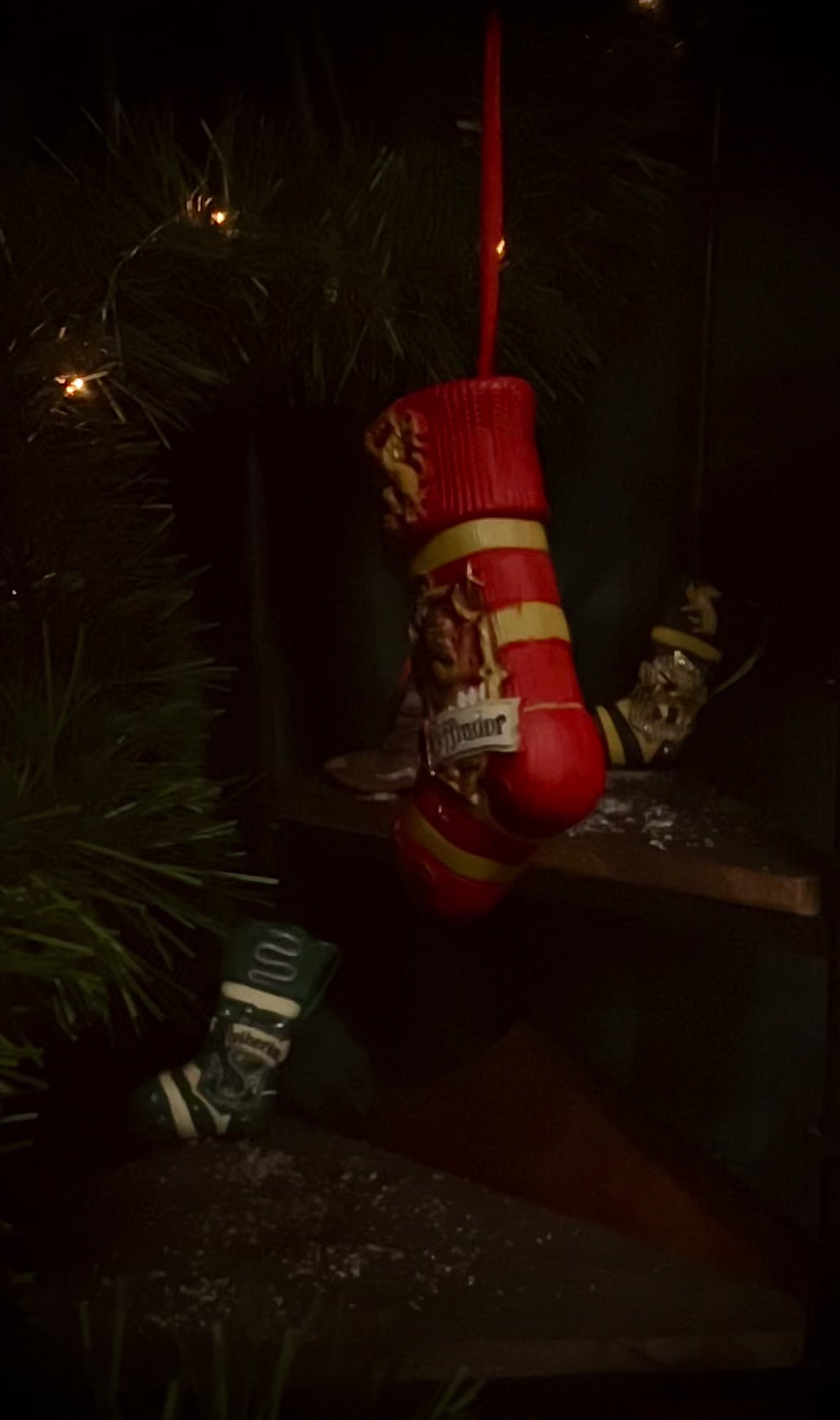 Gryffindor Christmas Stocking Ornament